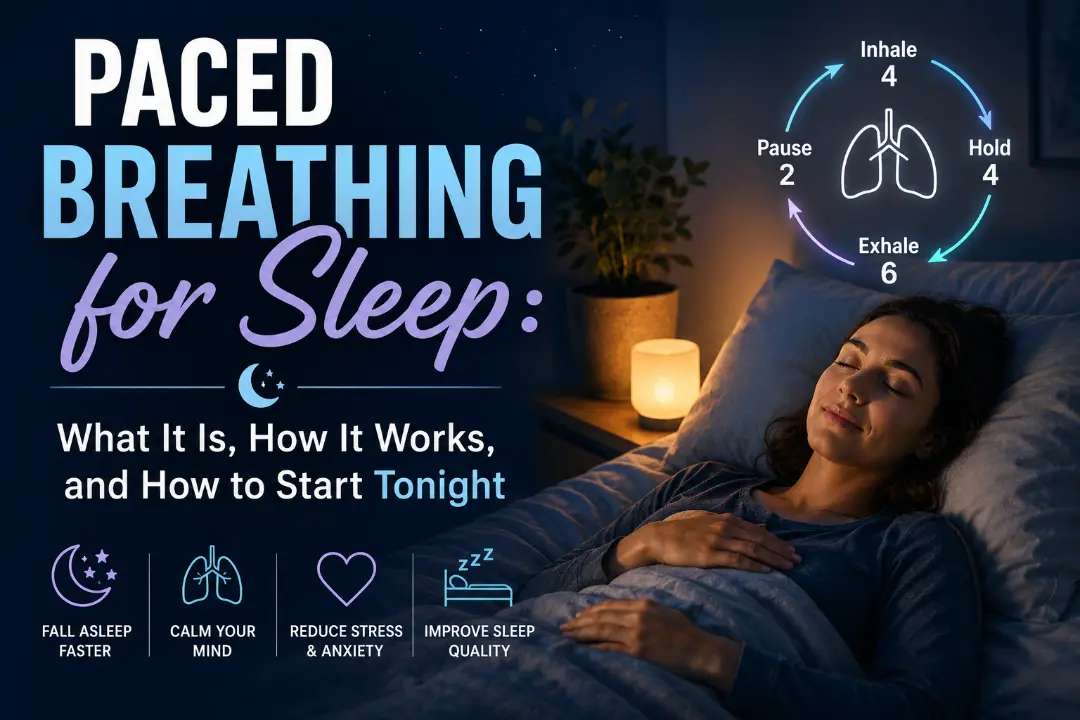 Paced Breathing for Sleep: What It Is, How It Works, and How to Start Tonight