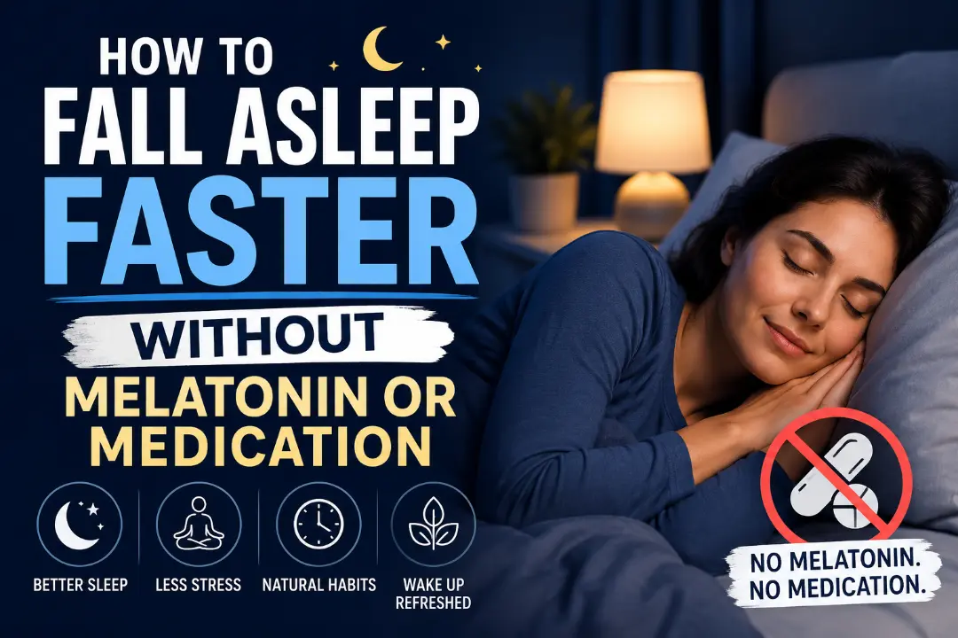 How to Fall Asleep Faster Without Melatonin or Medication