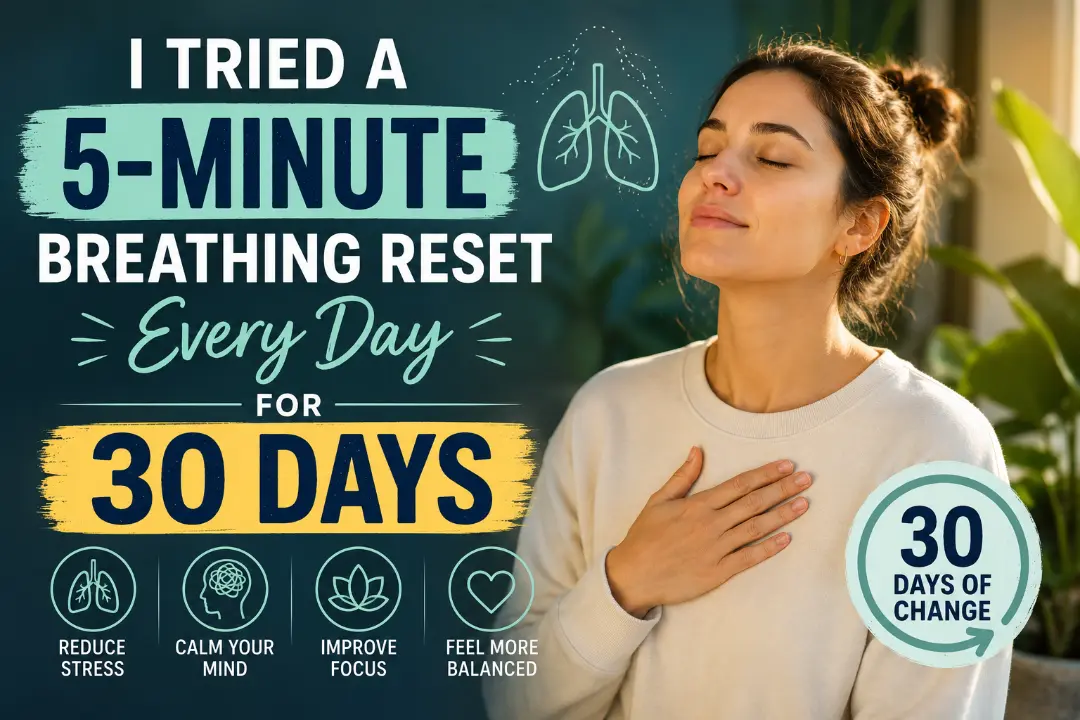 I Tried a 5-Minute Breathing Reset Every Day for 30 Days